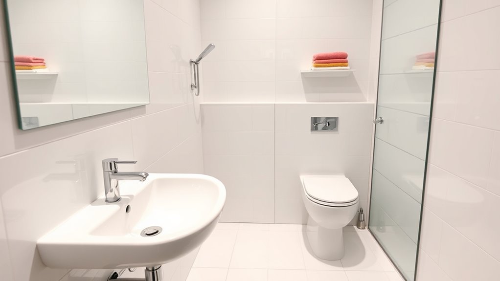 fast bathroom cleaning