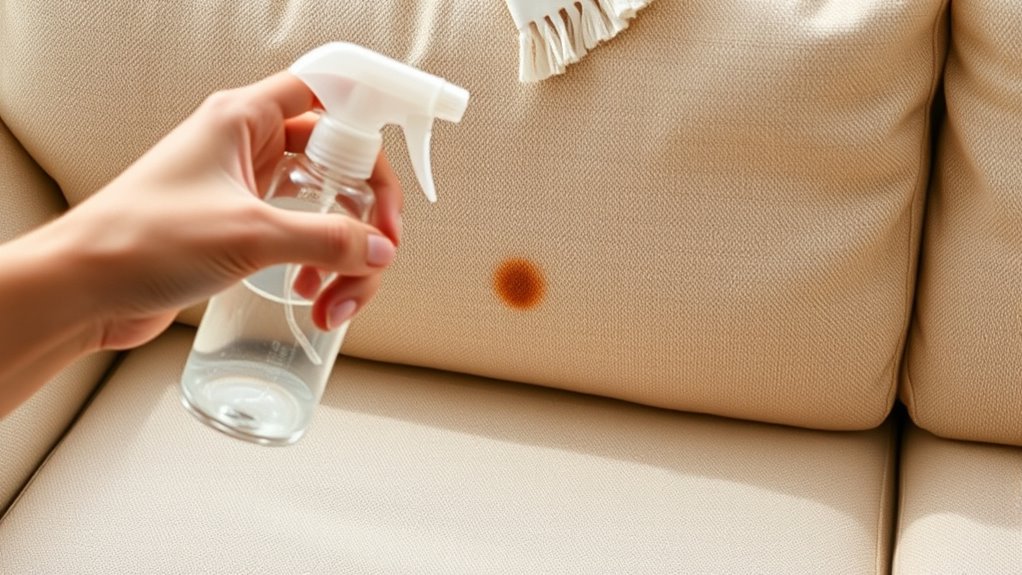 gentle stain removal techniques