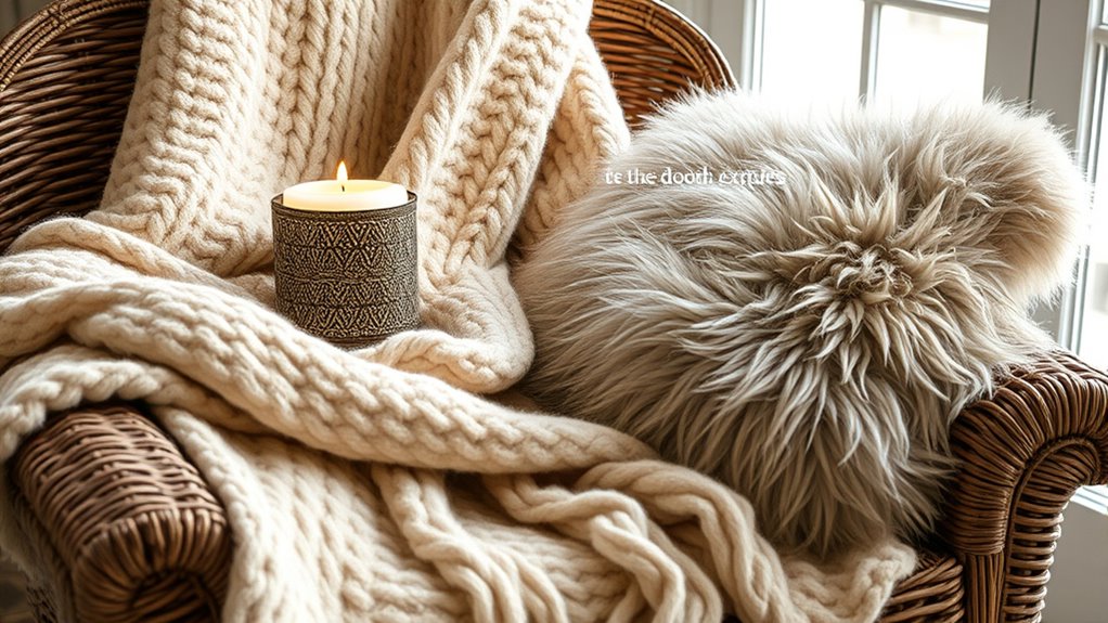 layered cozy textured spaces