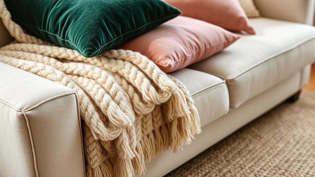 layering textures for coziness
