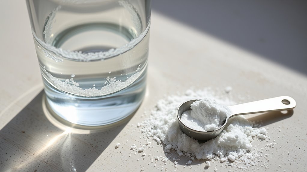 manage detergent with water