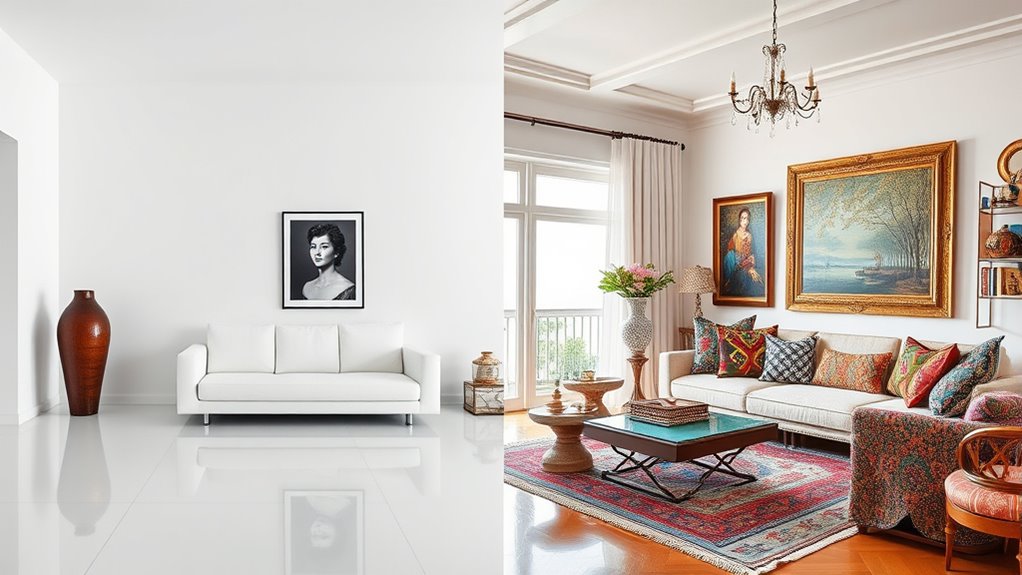 minimalist and maximalist design