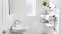 no drill small bathroom organization