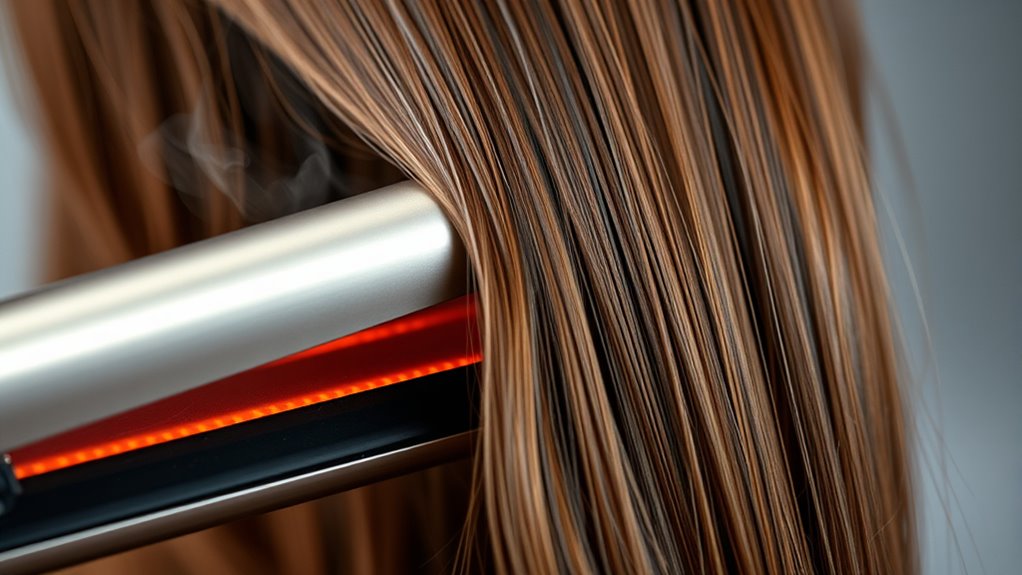 optimal heat for hair