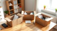 organized decluttering box system