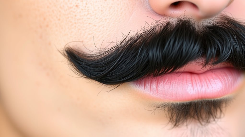 precise grooming for mustache