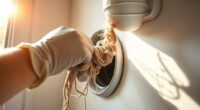 prevent dryer fire hazards