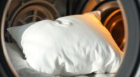 proper pillow washing and drying