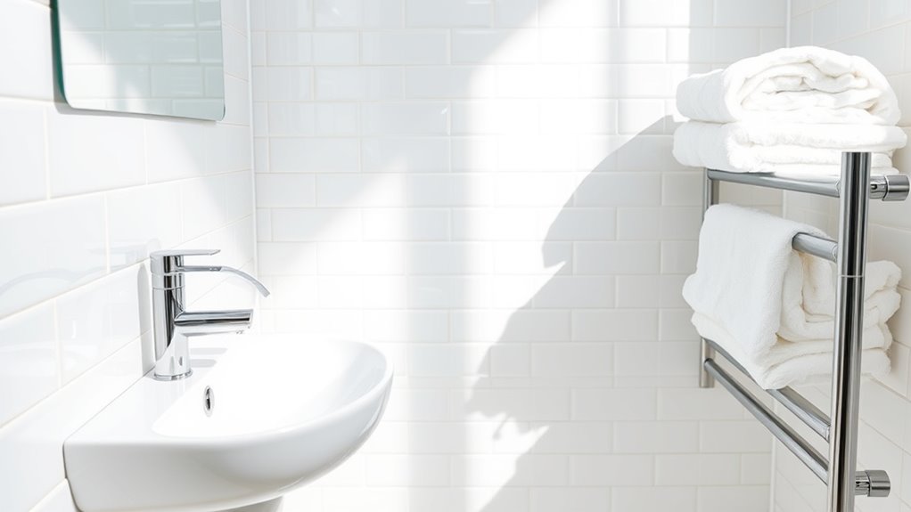 quick bathroom cleaning routine