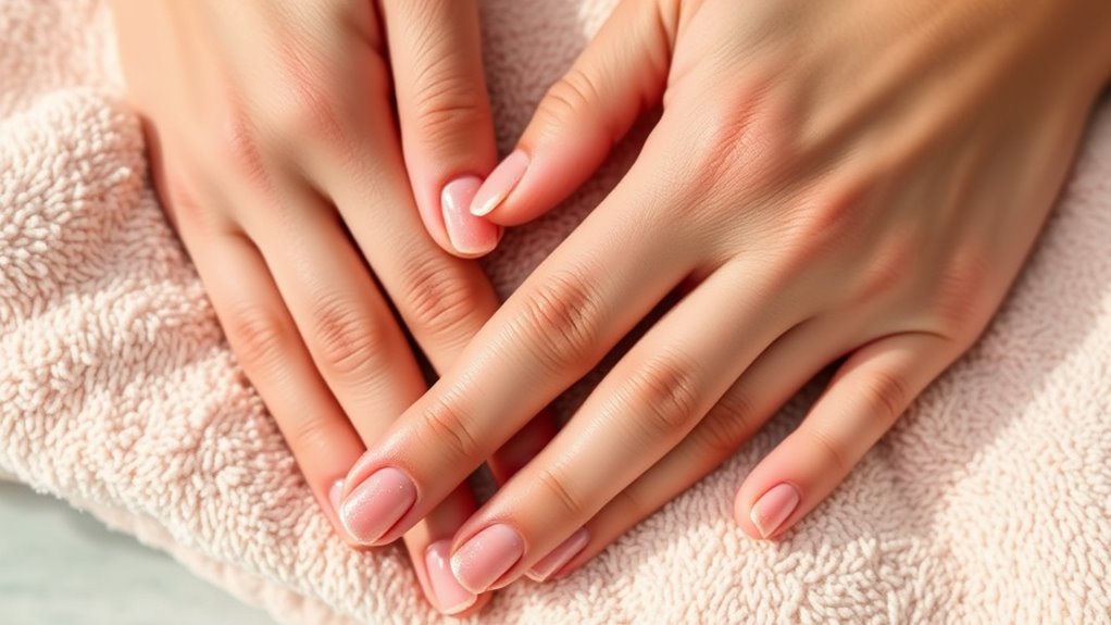 quick weekly hand nails