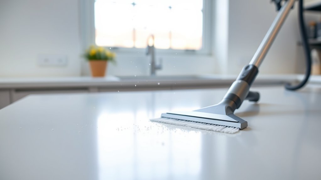 reduce dust with cleaning