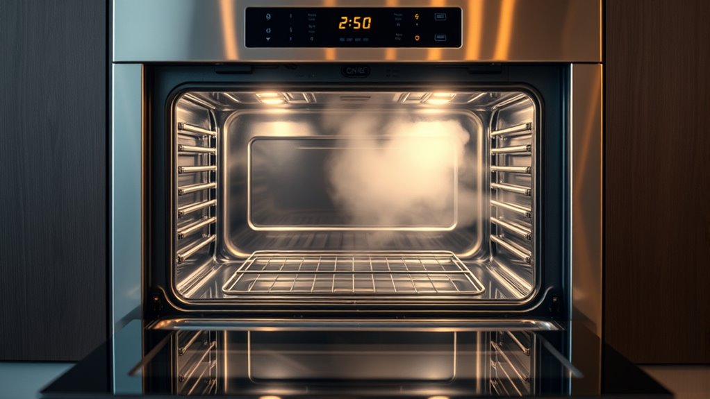 safe self cleaning oven use