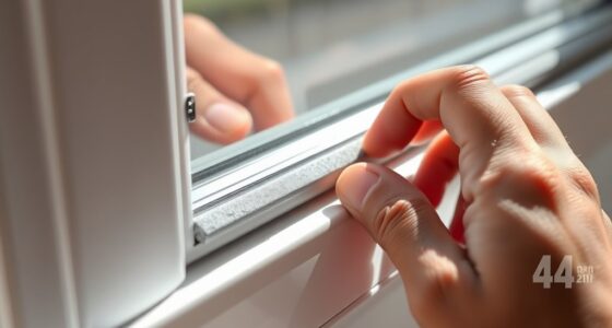 sealing leaks with weatherstripping