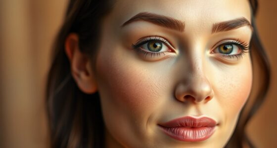 subtle natural eyebrow grooming