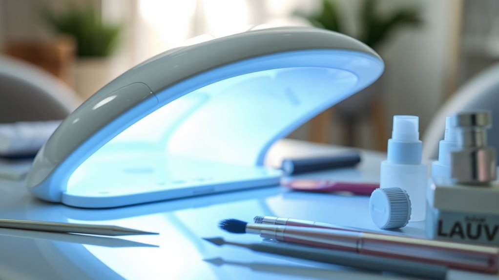 uv nail lamp safety