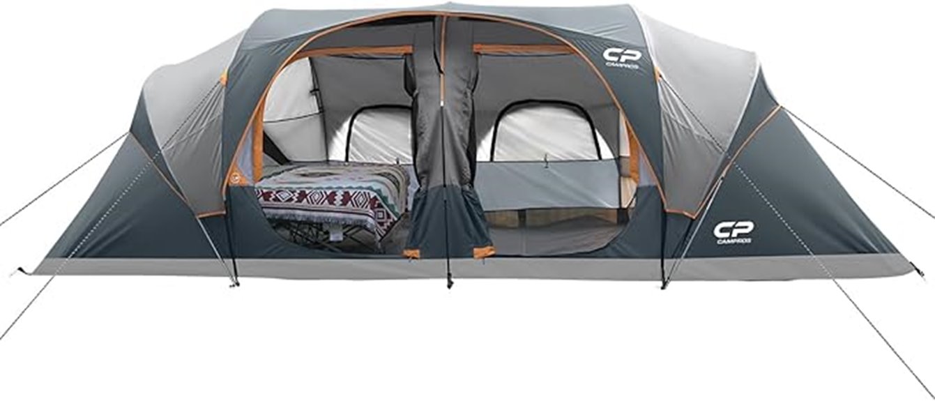 12 person rainfly camping tent
