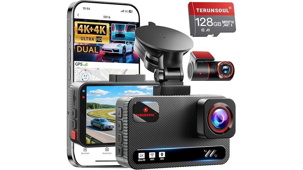 4k car dash cam