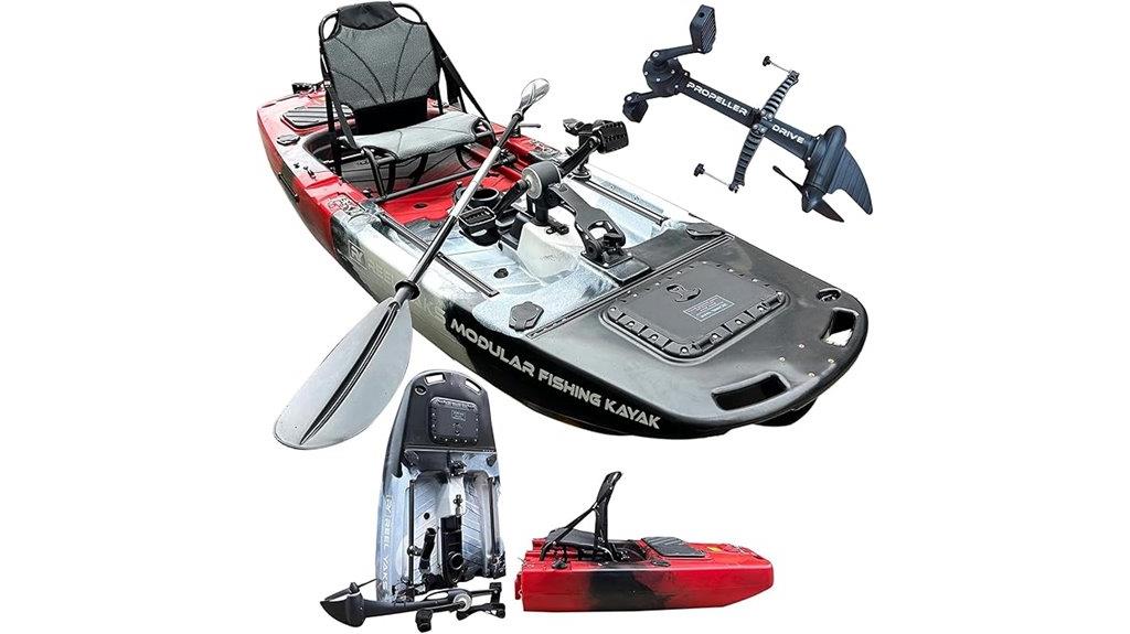9 5ft raider fishing kayak