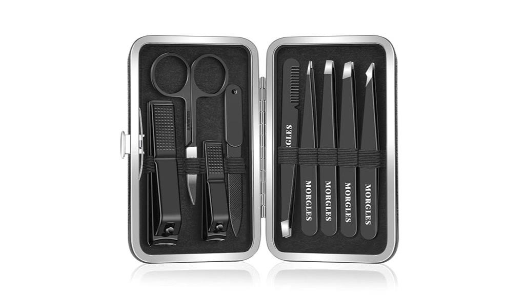 9 piece grooming kit