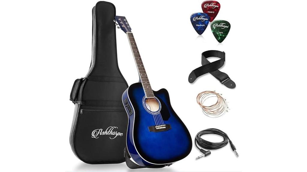 acoustic electric guitar bundle