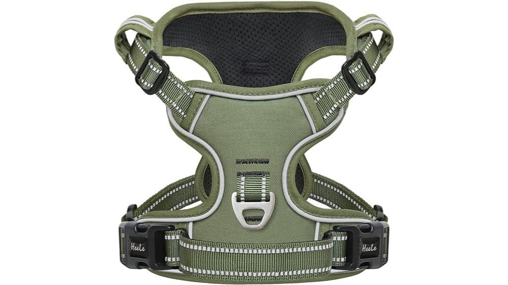 adjustable dog harness with handle