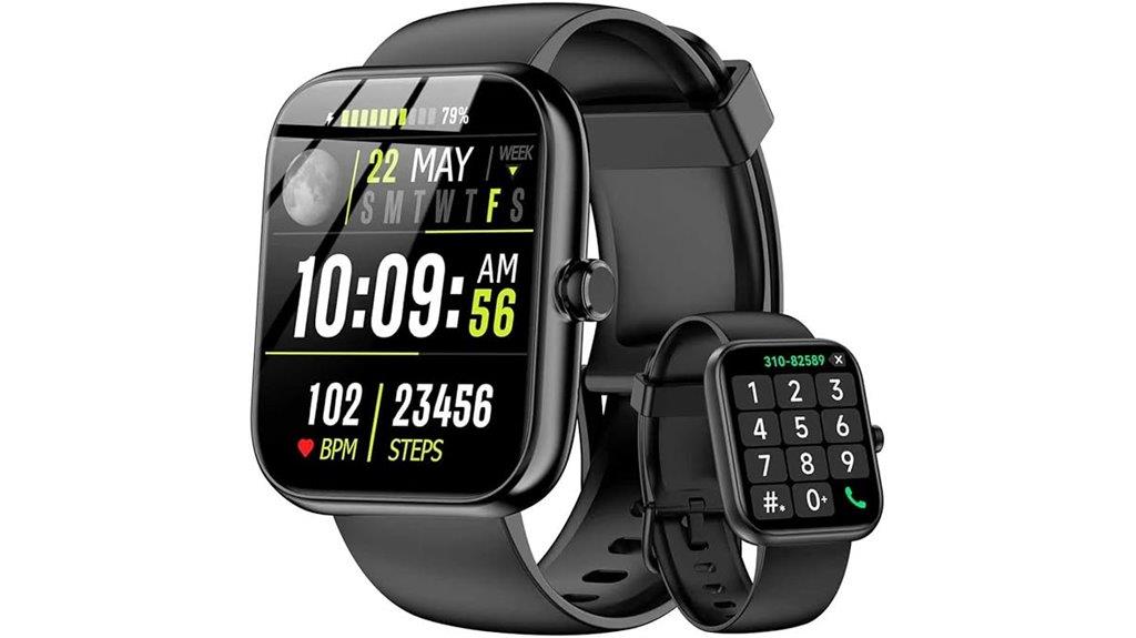 alexa enabled touchscreen fitness watch