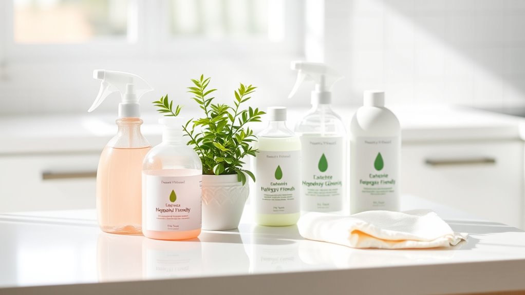 allergy safe cleaning routine