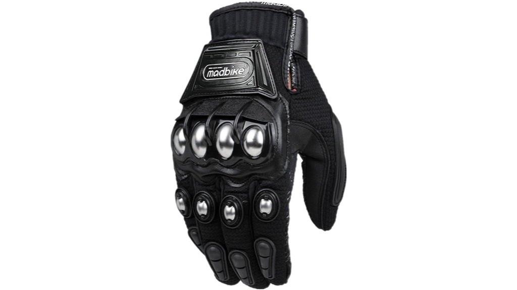alloy steel racing gloves