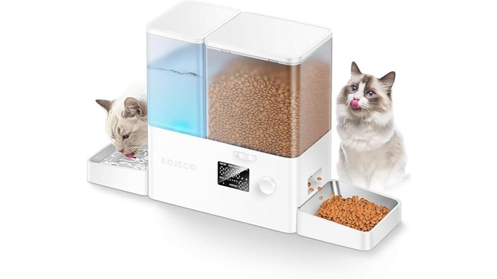 automatic cat feeder dispenser