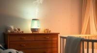 baby room humidifier lights