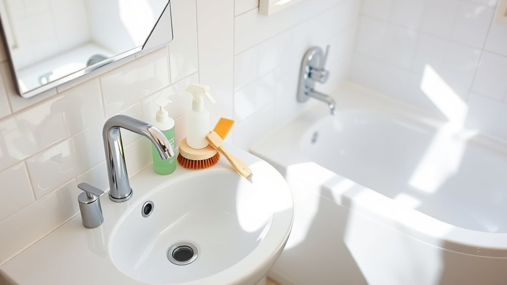 bathroom cleaning checklist tools