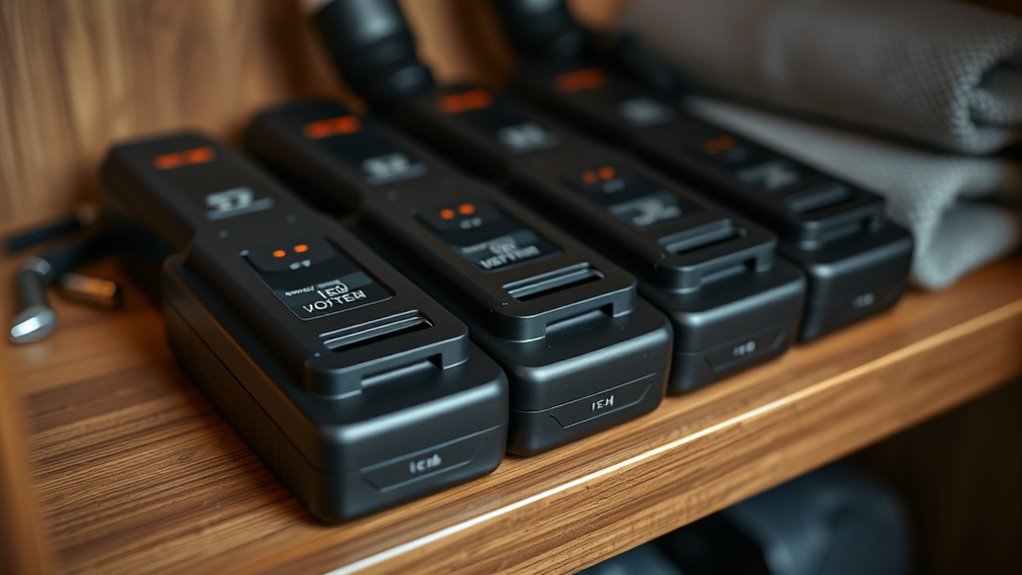 battery maintenance and storage