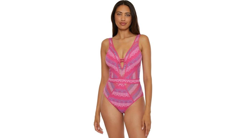 becca colorful swimsuit