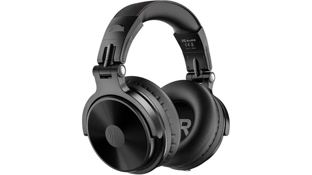 black bluetooth over ear headphones