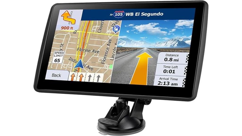 blue 7 inch gps