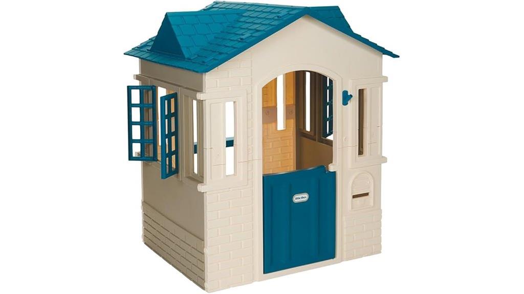 blue large playhouse
