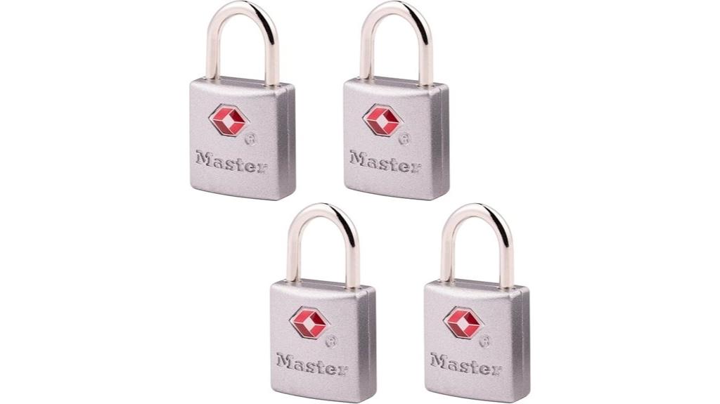 brass tsa lock pack