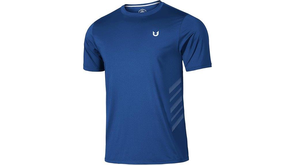 breathable men s workout t shirt