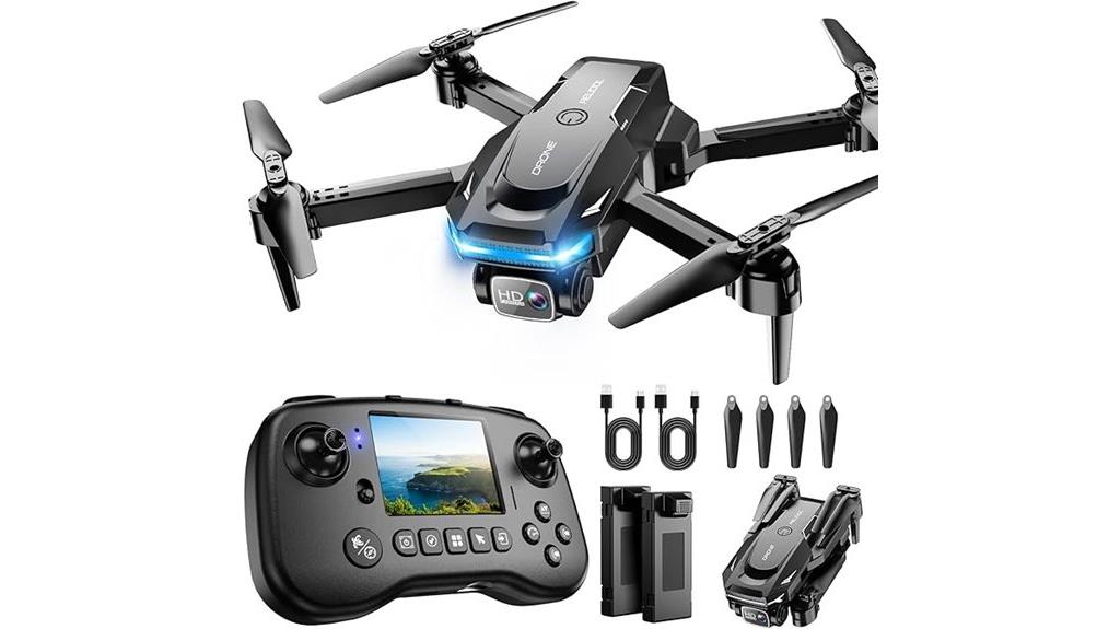 camera drone with controller