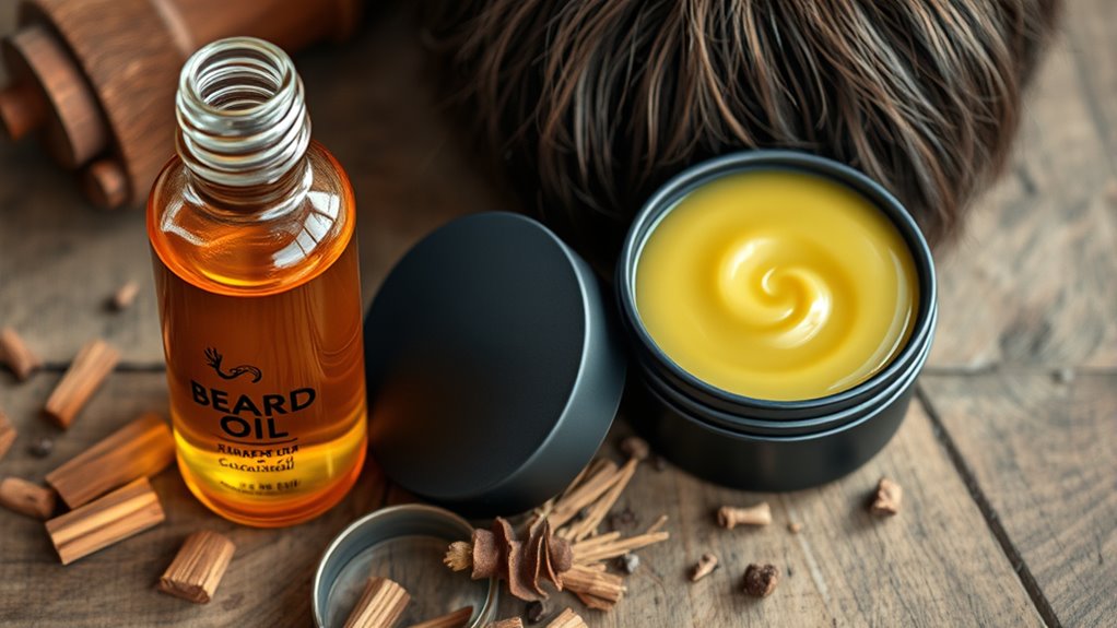 choose beard oil or balm