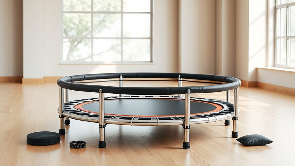 choosing safe durable trampolines