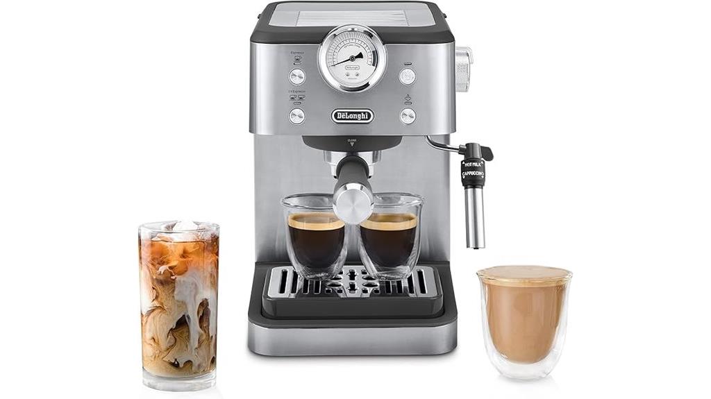 classic espresso with frother