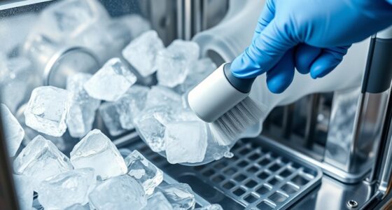 clean and descale ice maker