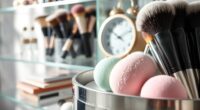 clean brushes replace regularly