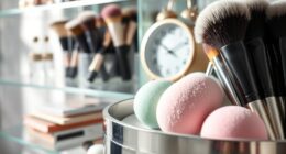 clean brushes replace regularly