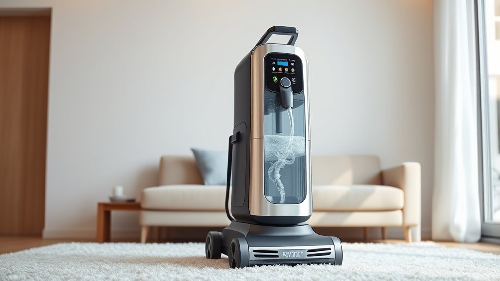 cleaning power and convenience