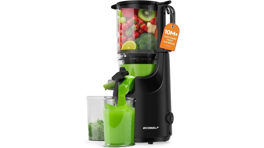 cold juice extractor efficiency