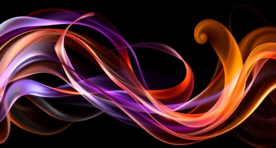 colorful aroma note visualization