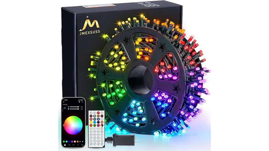 colorful led christmas lights