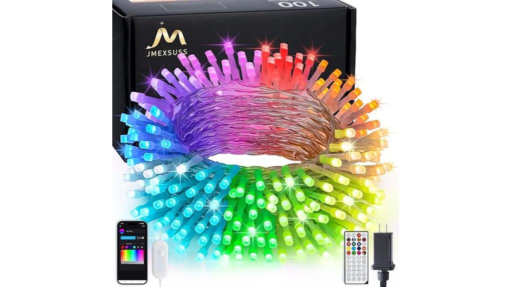 colorful led christmas lights